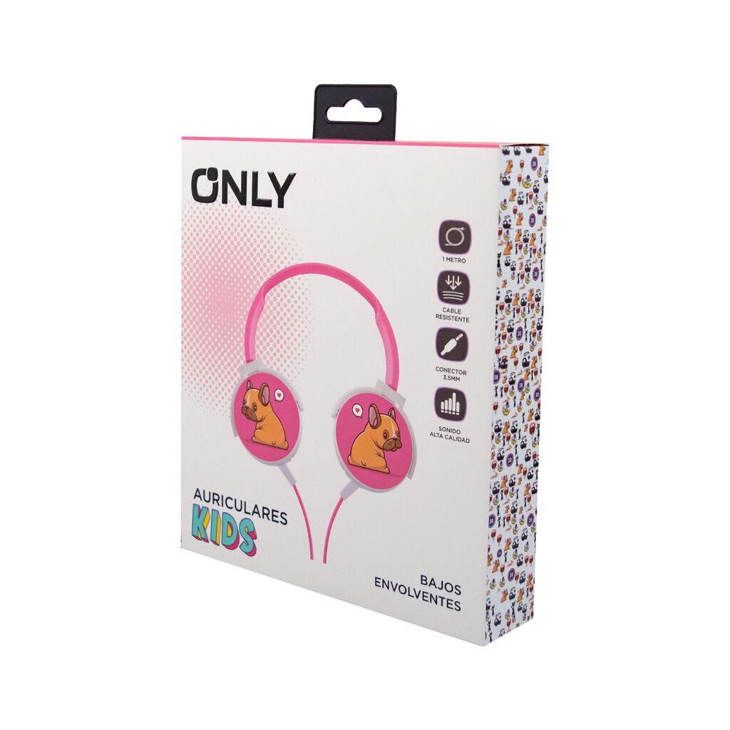 Body para bebé Auriculares Rosa en blanco — Camden Shop